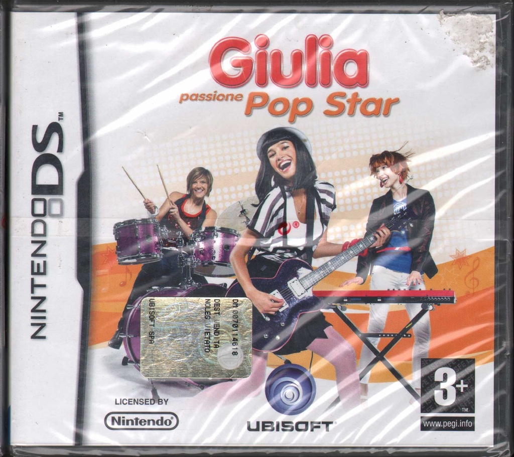 [3307211311251] Giulia Passione Pop Star Nintendo DS NDS Sigillato 3307211311251