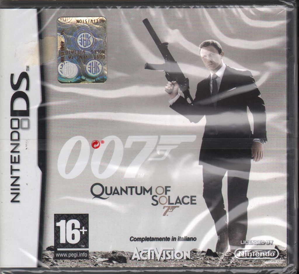 [5030917056451] James Bond Quantum Of Solace Videogioco Nintendo DS NDS Sigillato 5030917056451