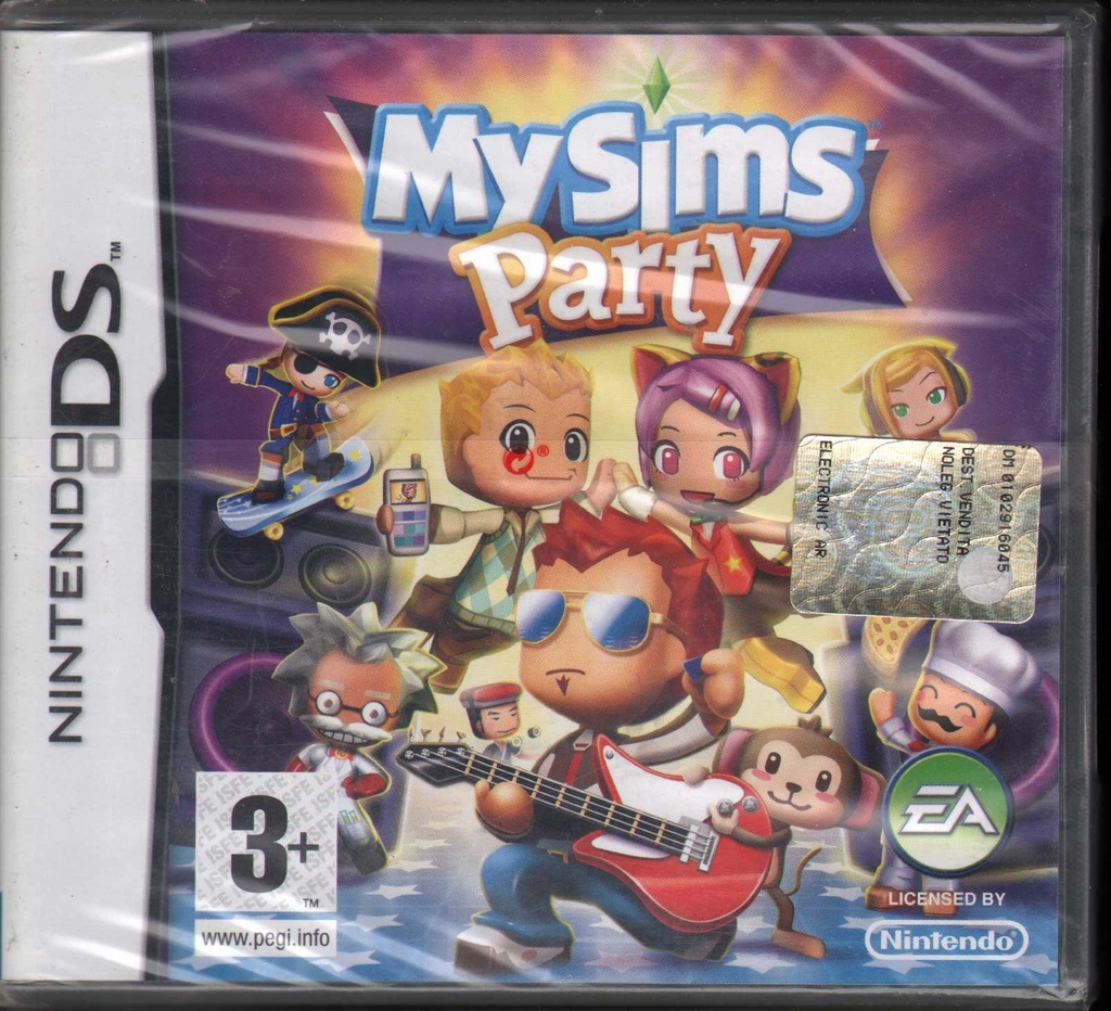 [5030947067090] MySims Party Videogioco Nintendo DS NDS Sigillato 5030947067090