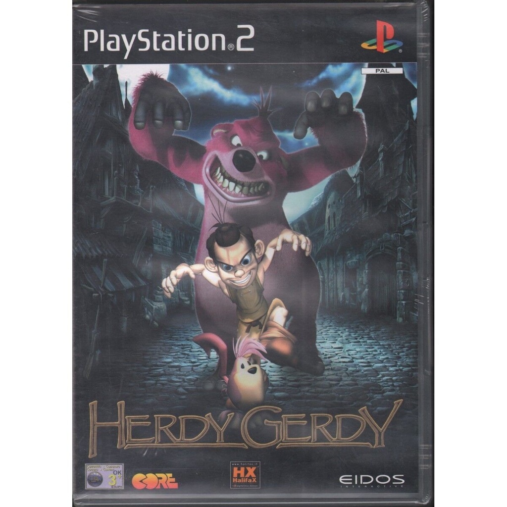 [5032921016216] Herdy Gerdy Videogioco Playstation 2 PS2 Core Halifax Sigillato 5032921016216