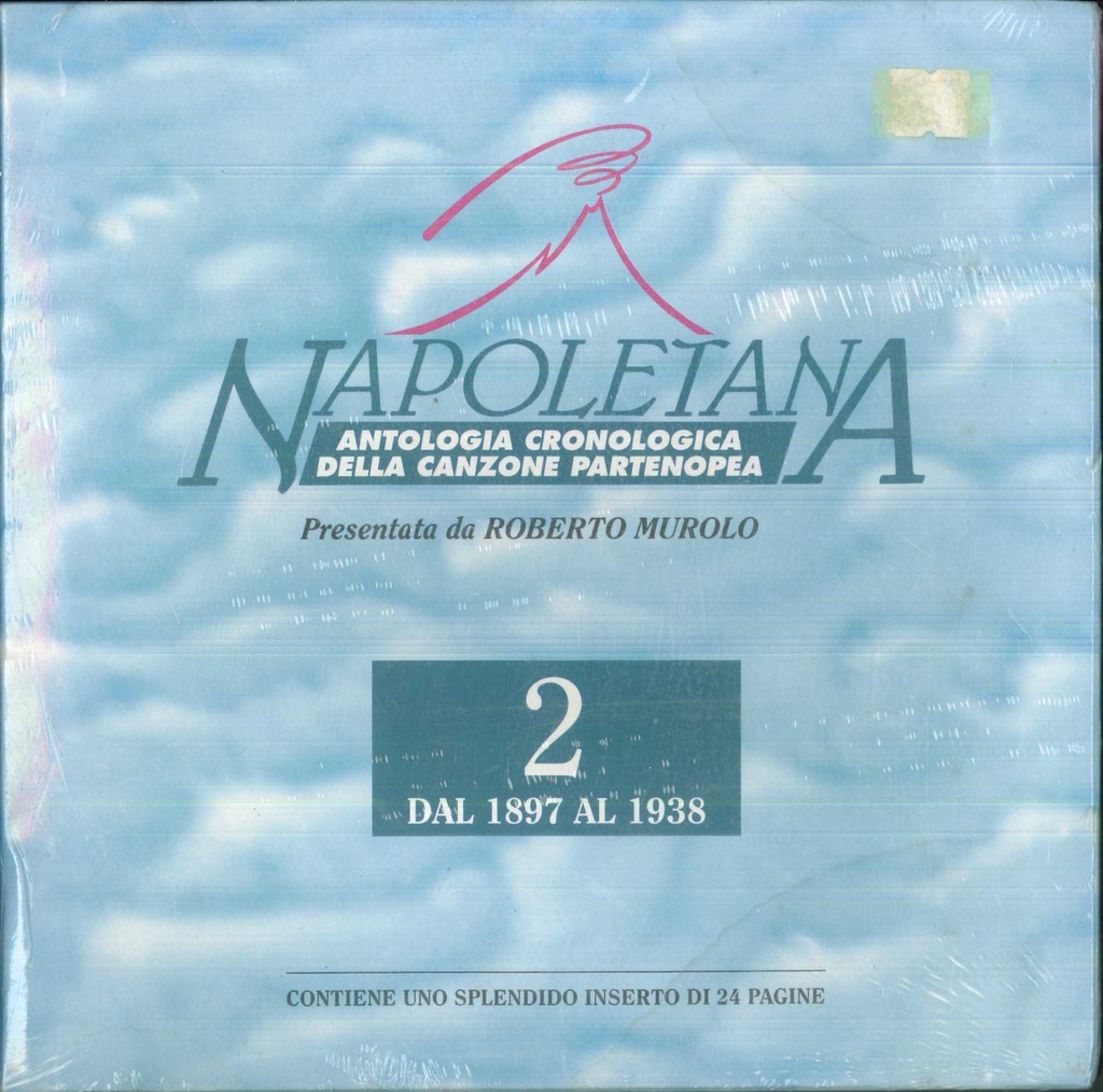 [8003614079129] Napoletana - Antologia Cronologica Della Canzone Partenopea 2 Dal 1897 Al 1938 MC7 Musicassetta Quadrupla 4xMC Roberto Murolo