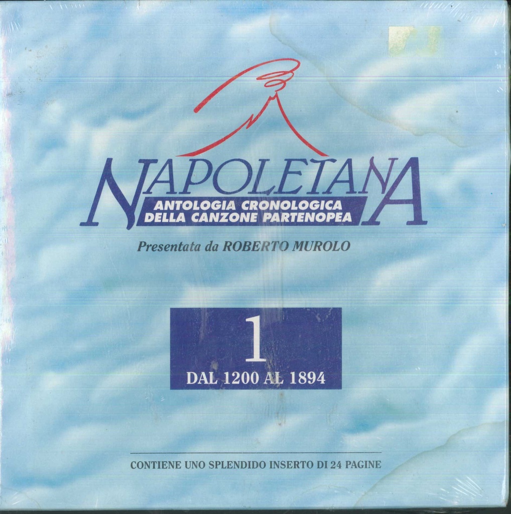 [8003614079020] Napoletana - Antologia Cronologica Della Canzone Partenopea 1 Dal 1200 Al 1894 MC7 Musicassetta Quadrupla 4xMC Roberto Murolo