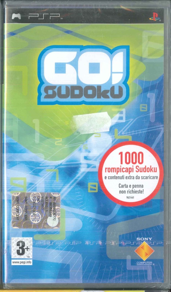 [0711719621461] Go Sudoku Videogioco PSP Sony Sigillato 0711719621461