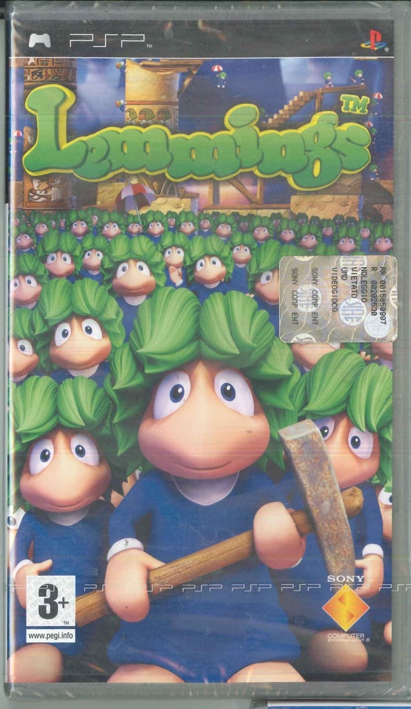 [0711719643364] Lemmings Videogioco PSP Sony Sigillato 0711719643364