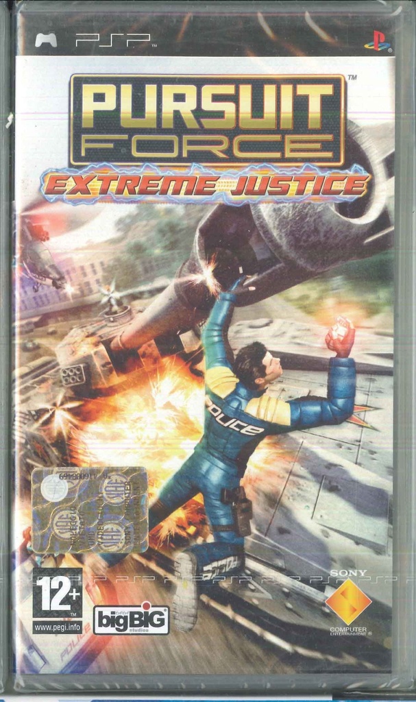 [0711719644798] Pursuit Force Extreme Justice Videogioco PSP Sony Sigillato 0711719644798