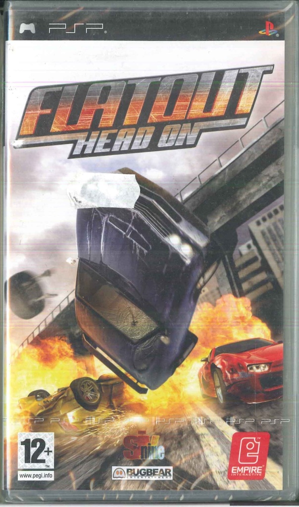 [5017783025446] Flatout Head On Videogioco PSP / Atari Sigillato 5017783025446