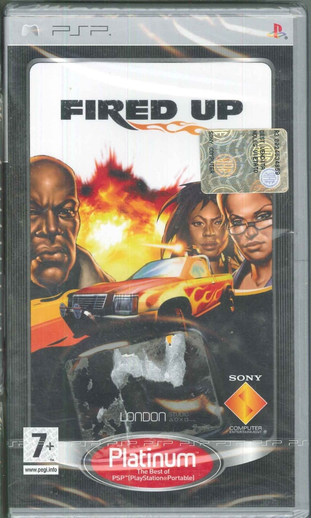 [0711719196945] Fired Up Platinum Videogioco PSP Sony Sigillato 0711719196945