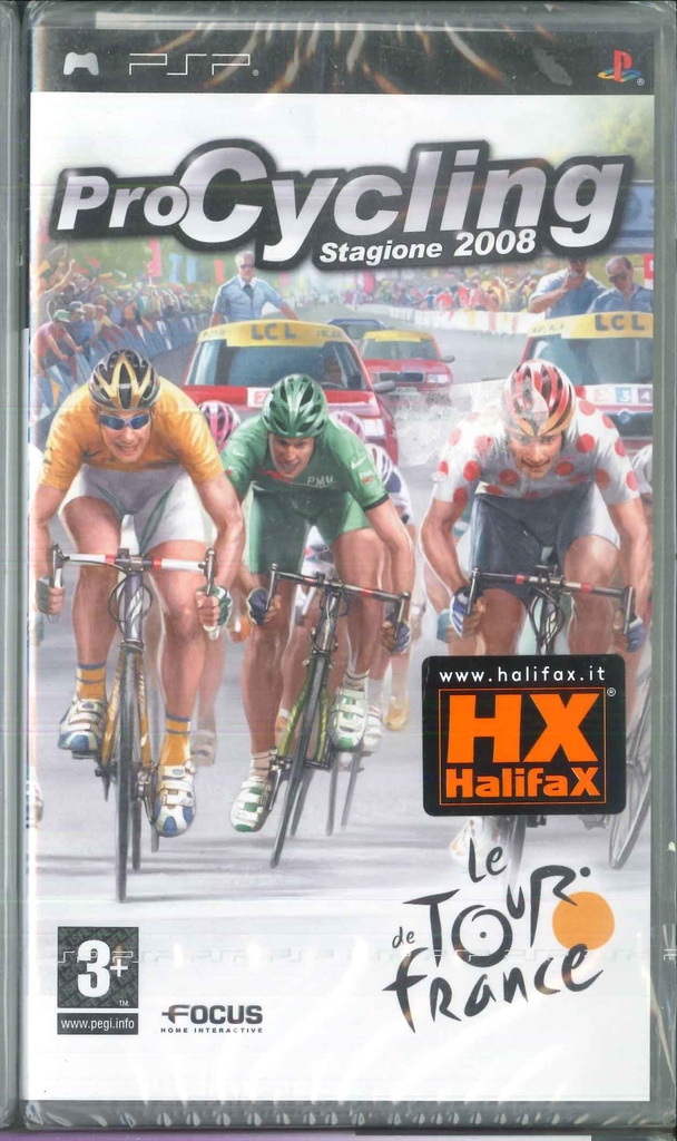[3512289014861] Pro Cycling Tour De France 08 Videogioco PSP Halifax Sigillato 3512289014861
