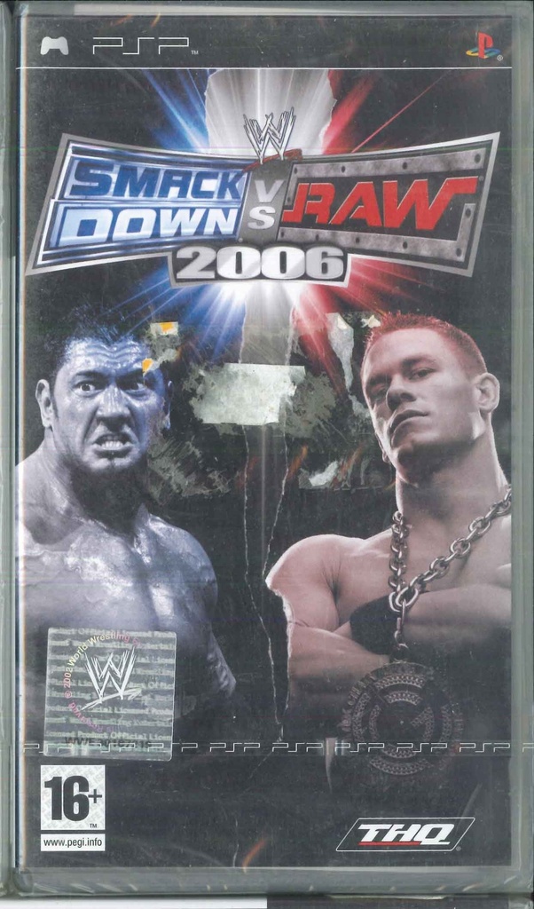 [4005209068383] WWE Smackdown Vs Raw 2006 Videogioco PSP THQ Sigillato 4005209068383