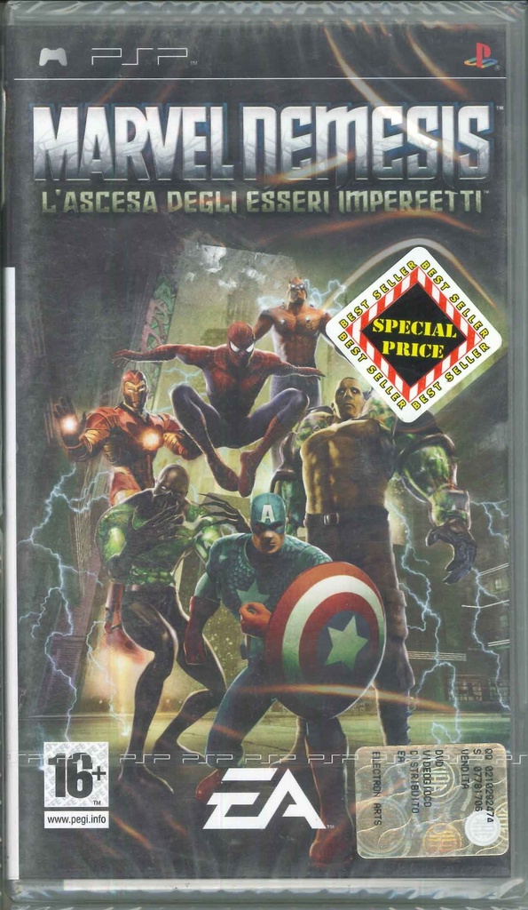 [5030947056551] Marvel Nemesis L'Ascesa degli Imperfetti PSP Electronics Arts Sigillato