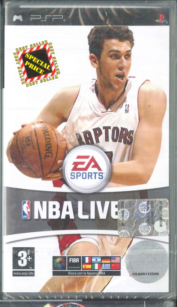 [5030947067724] NBA Live 08 Videogioco PSP Electronics Arts Sigillato 5030947067724