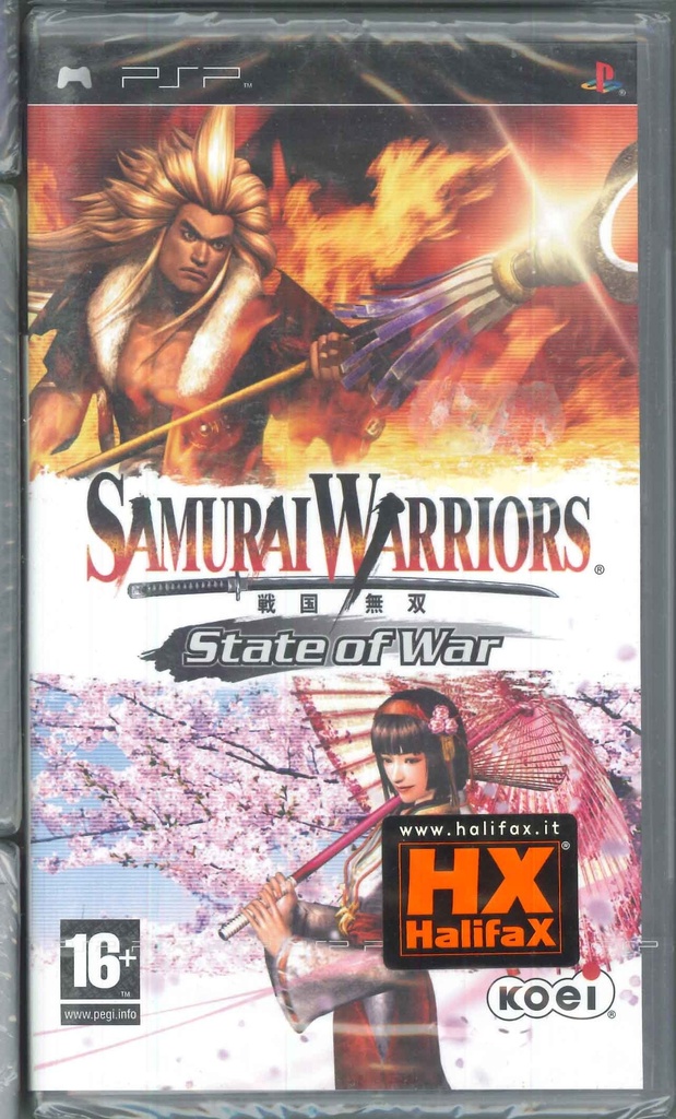 [5060073302079] Samurai Warriors Videogioco PSP Halifax Sigillato 5060073302079