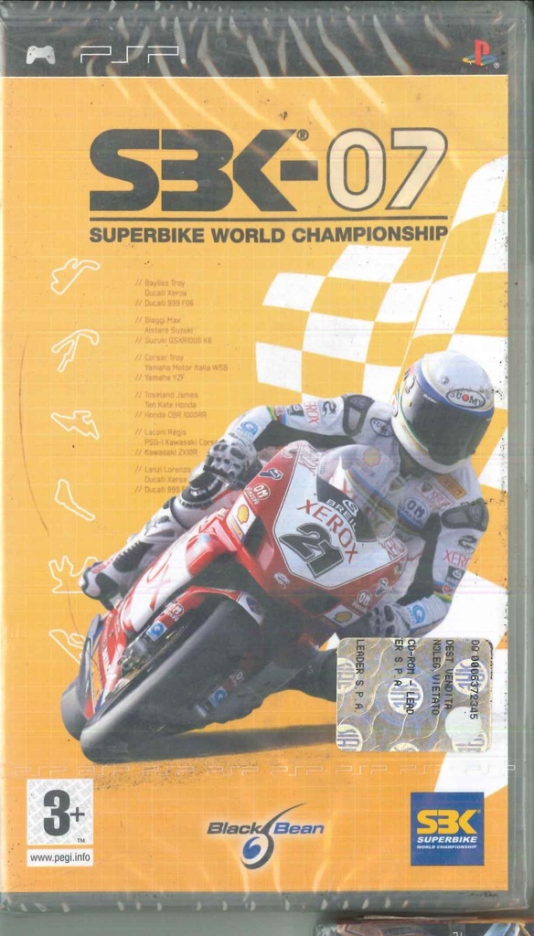 [8033102495018] SBK 07 Superbike World Championship Videogioco PSP Black Bean Sigillato