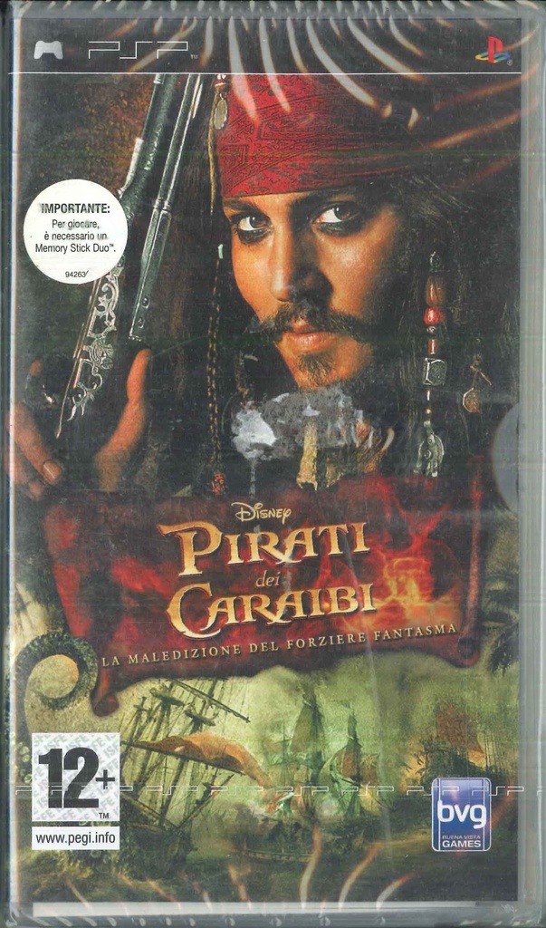 [8717418094263] Pirati Dei Caraibi La Maledizione della Prima Luna 2 Videogioco PSP Sigillato
