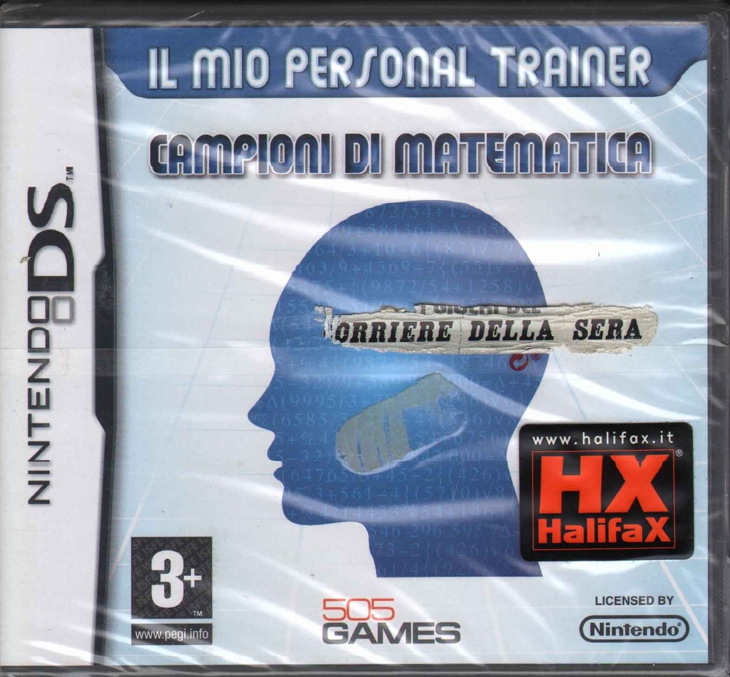 [8023171014845] Il Mio Personal Trainer Campioni Di Matematica Nintendo DS NDS Sigillato