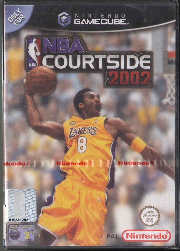 [0045496390242] NBA Courtside 2002 Nintendo Gamecube Sigillato