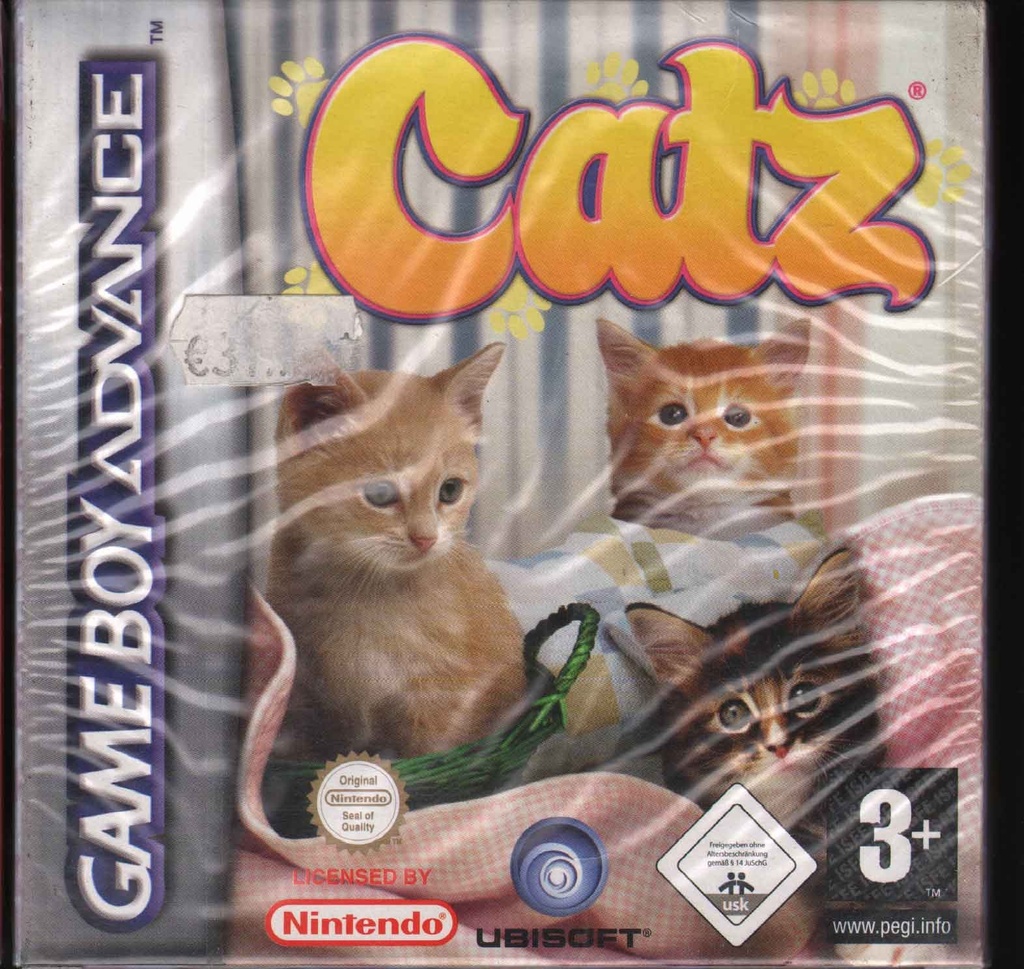 [3307210221858] Catz Videogioco Game Boy Advance GBA Ubisoft Sigillato