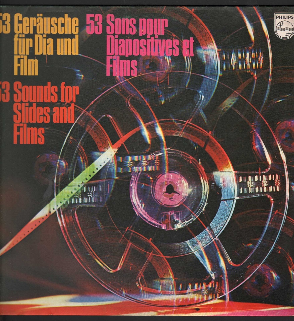 [6402001] 53 Geräusche Für Dia Und Film / 53 Sounds For Slides And Films / 53 Sons Pour Diapositives Et Films Lp 33 Giri