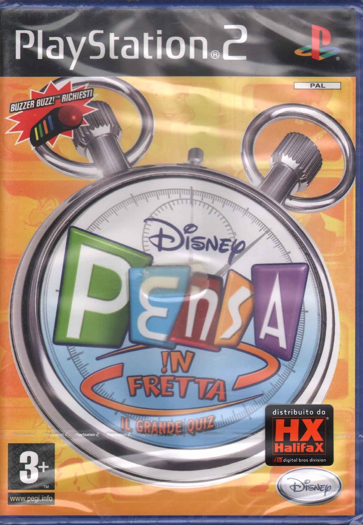 [8717418191733] Disney Pensa In Fretta Videogioco Playstation 2 PS2 Disney Interactive Sigillato