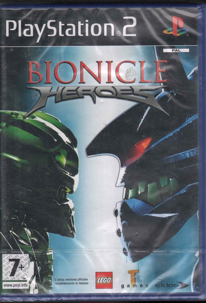 [5021290028074] Bionicle Heroes Videogioco Playstation 2 PS2 Lego Sigillato