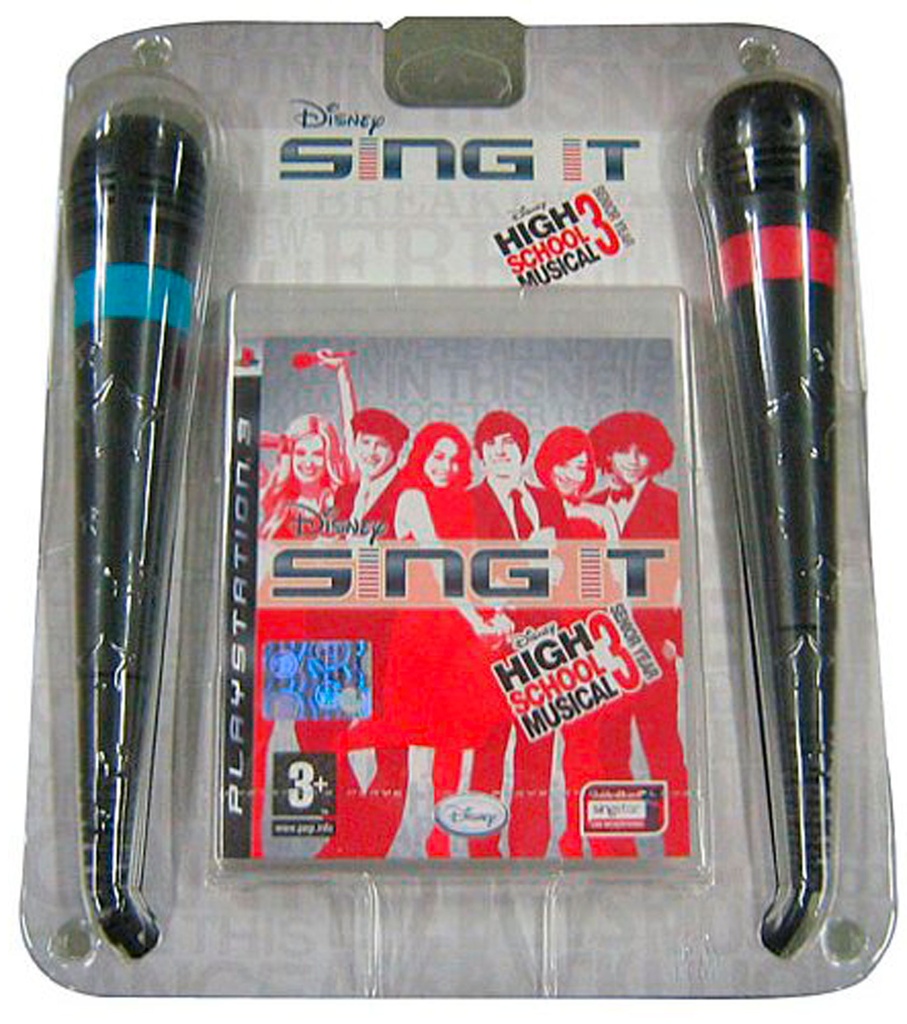 [8717418186722] Disney Sing It High School Musical 3 + Microfoni Playstation 3 PS3 Sigillato