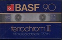 BASF FerroChrom III 60 hifi Stereo 88 m Cassette Musicassetta