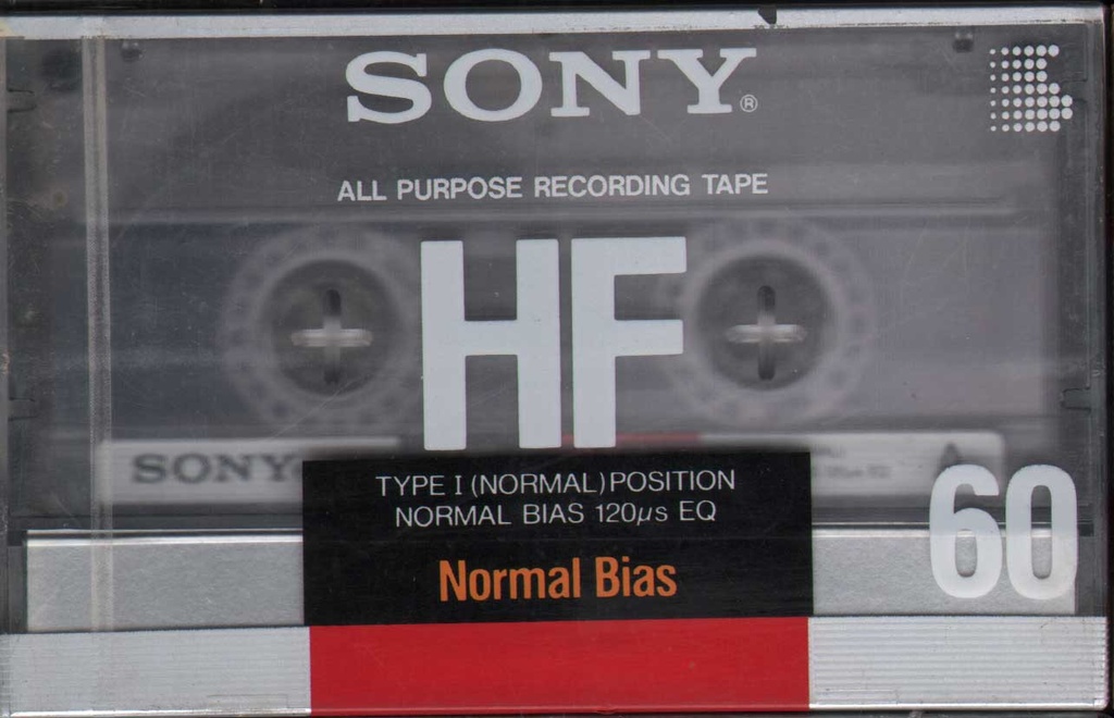 [0027242413160] Sony Normal Bias HF 60 Cassette Sigillata