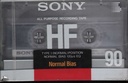 Sony Normal Bias HF 90 Cassette Sigillata