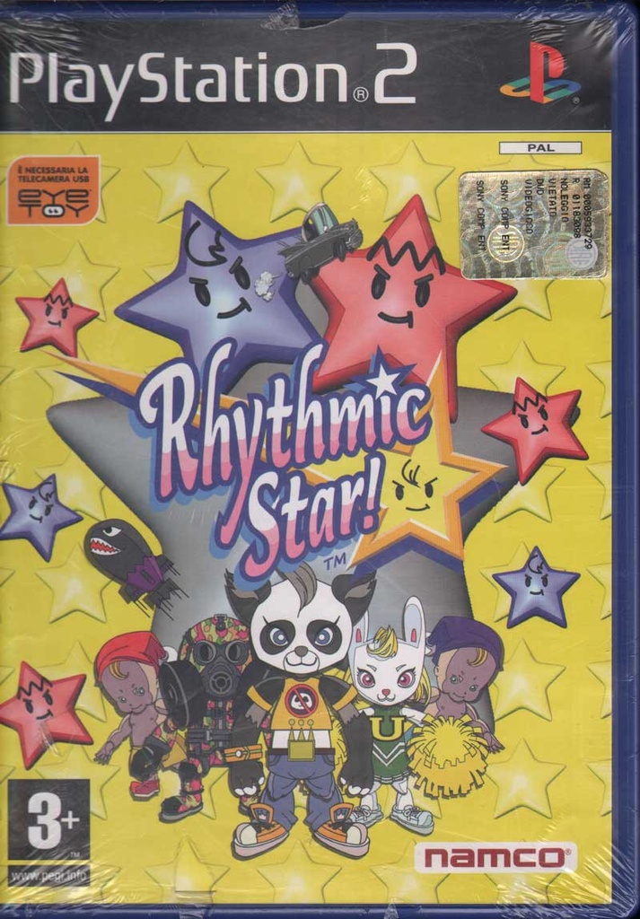 [5060050943592] Rhythmic Star Playstation 2 PS2 Namco / Sony Sigillato