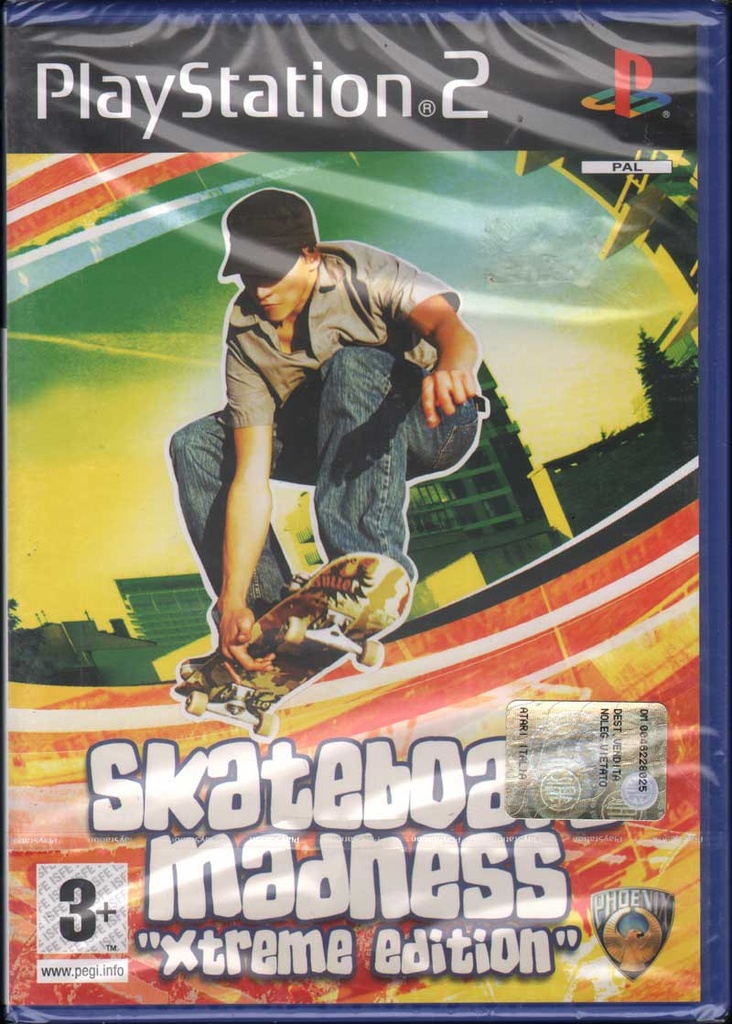 [8717249596677] Skateboard Madness Xtreme Edition Playstation 2 PS2 Phoenix Sigillato