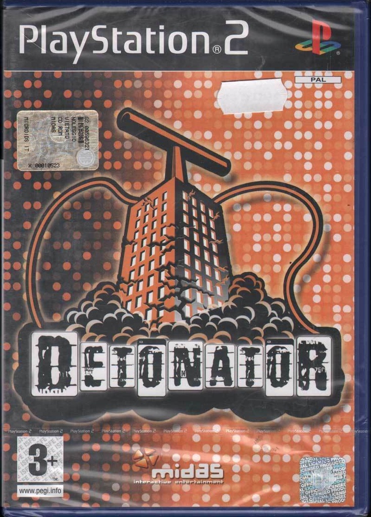 [5036675003720] Detonator Playstation 2 PS2 Blue Label Entertainment Sigillato