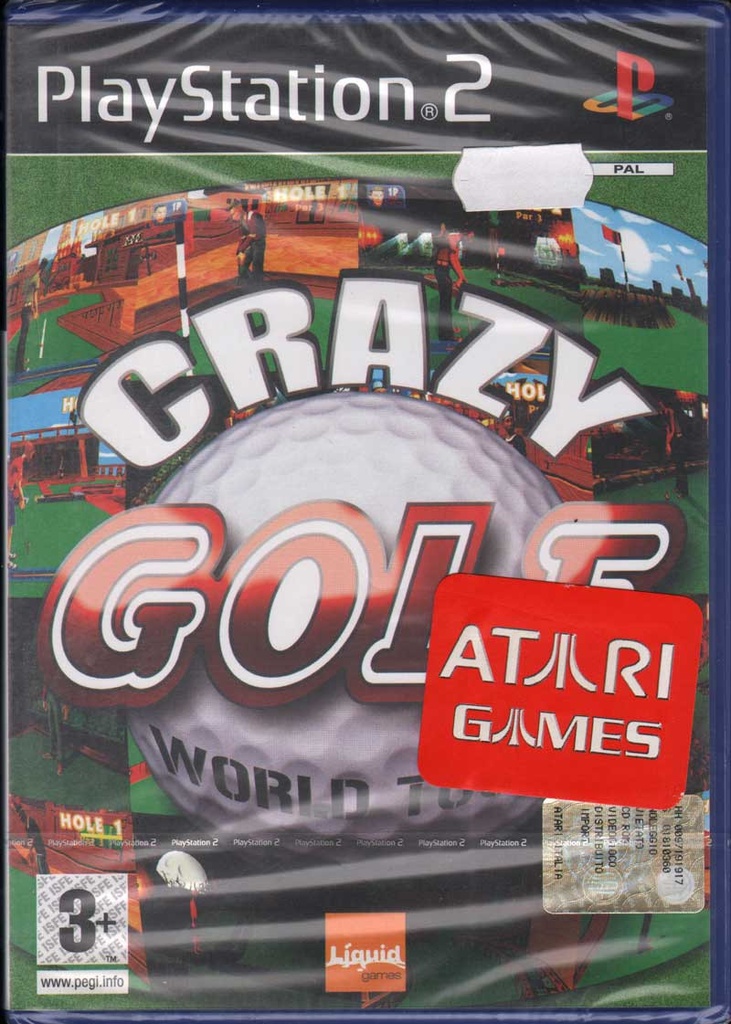 [5060015523838] Crazy Golf World Tour Playstation 2 PS2 Atari Sigillato