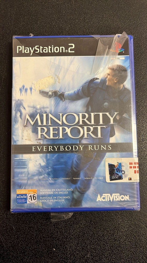 [5030917018824] Minority Report Playstation 2 PS2 Activision Sigillato