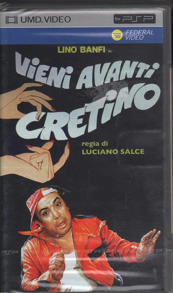[8009833276042] Vieni Avanti Cretino UMD PSP Luciano Salce / 8009833276042 Sigillato
