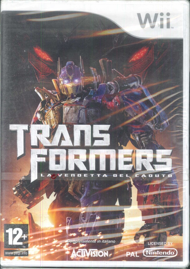 [5030917066467] Transformers La Vendetta Del Caduto Videogioco WII Sigillato 5030917066467