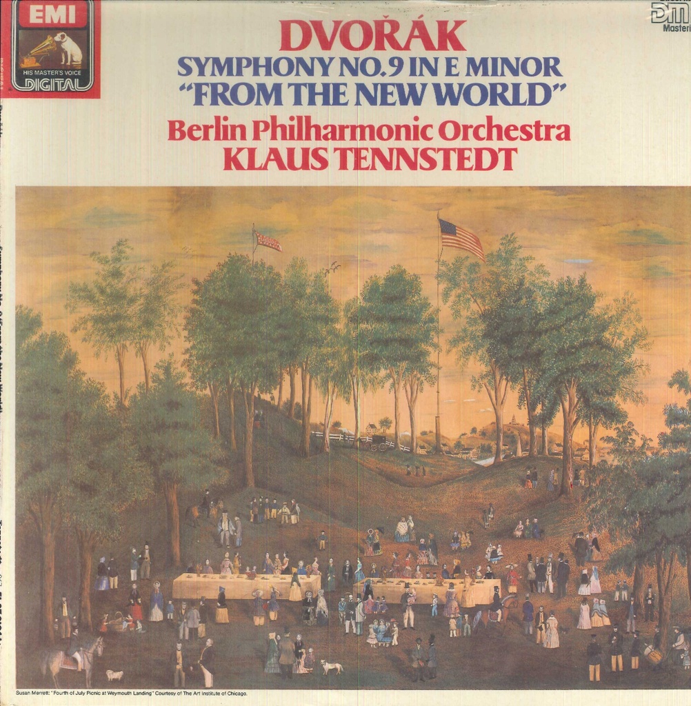 Symphony No. 9 In E Minor, Op. 95 Lp 33 Giri Dvorák, Tennstedt