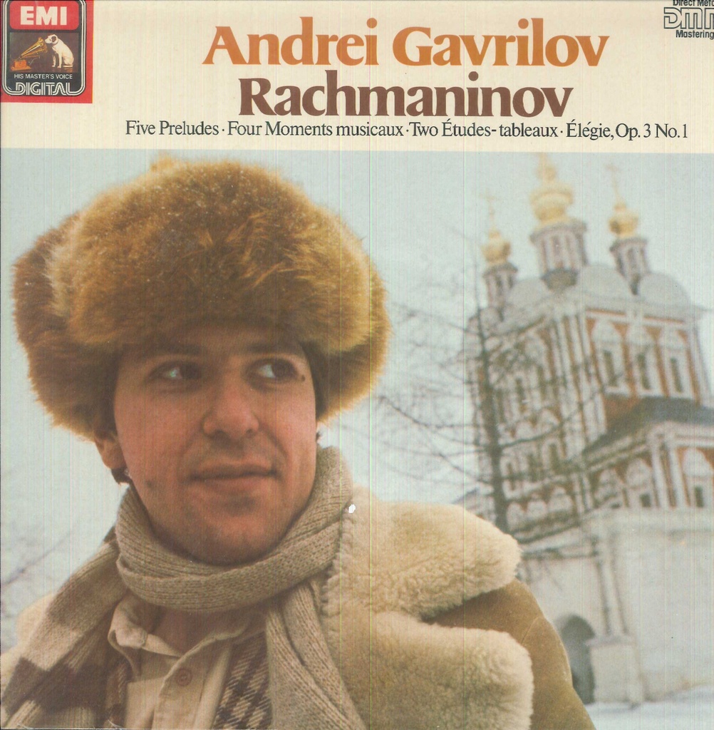 Five Preludes - Four Moments Musicaux Lp 33 Giri Rachmaninov, Gavrilov