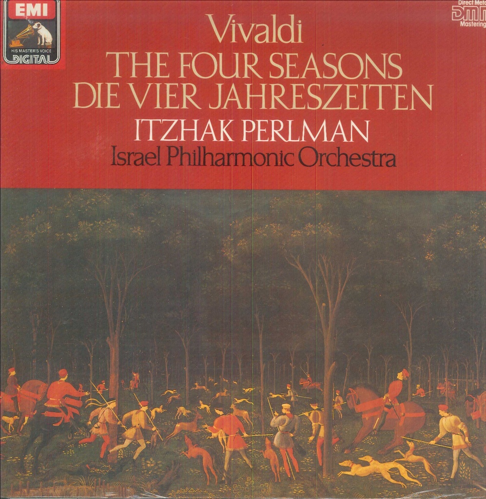 The Four Seasons - Die Vier Jahreszeiten Lp 33 Giri Vivaldi, Perlman
