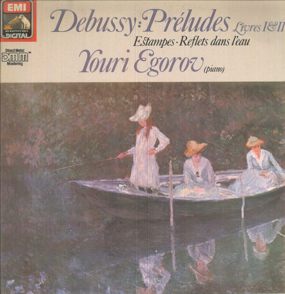 Préludes , Estampes, Reflets Dans L'Eau Doppio Lp 33 Giri Debussy, Egorov