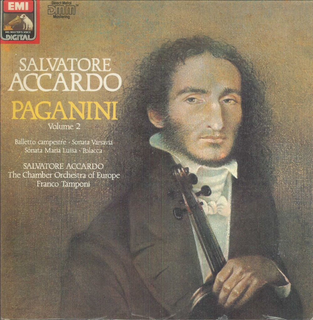 Paganini Volume 2 Lp 33 Giri Paganini, Accardo