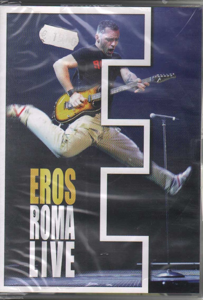 Eros Roma Live DVD Eros Ramazzotti / Sigillato 0886975360697