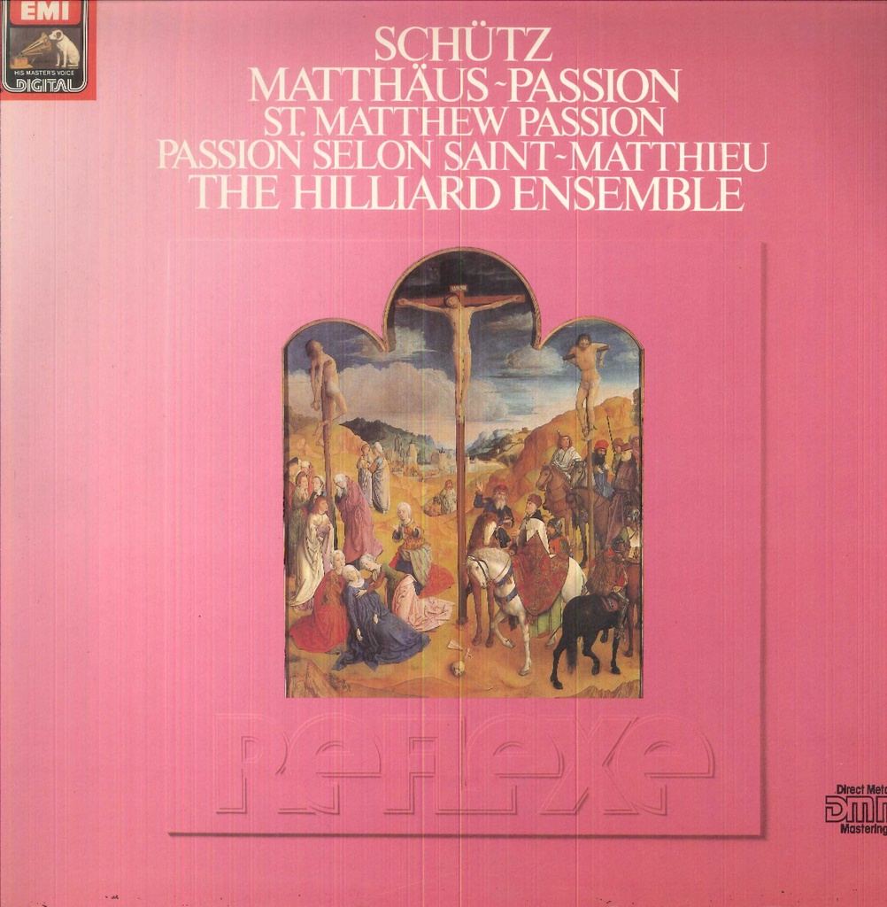 Matthaus-Passion Lp 33 Giri Schütz, Hilliard Ensemble