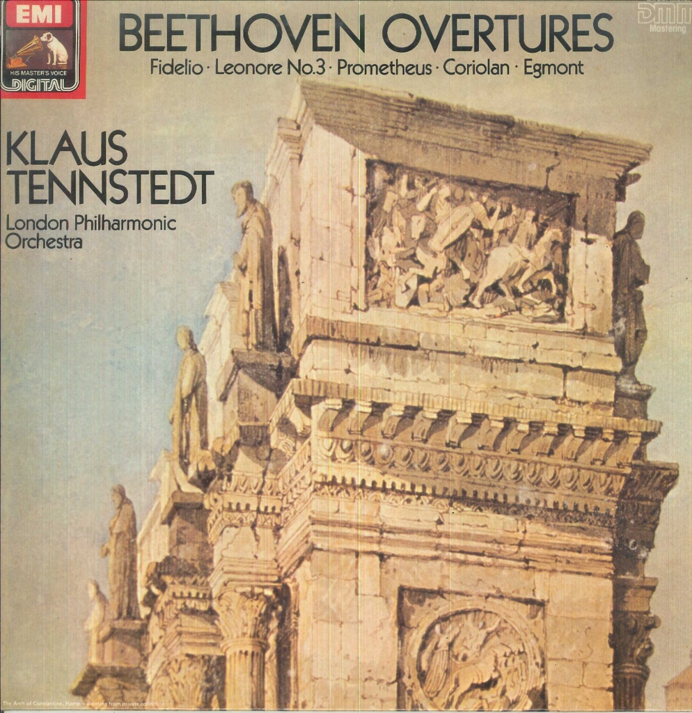Overtures Lp 33 Giri Beethoven, Tennstedt
