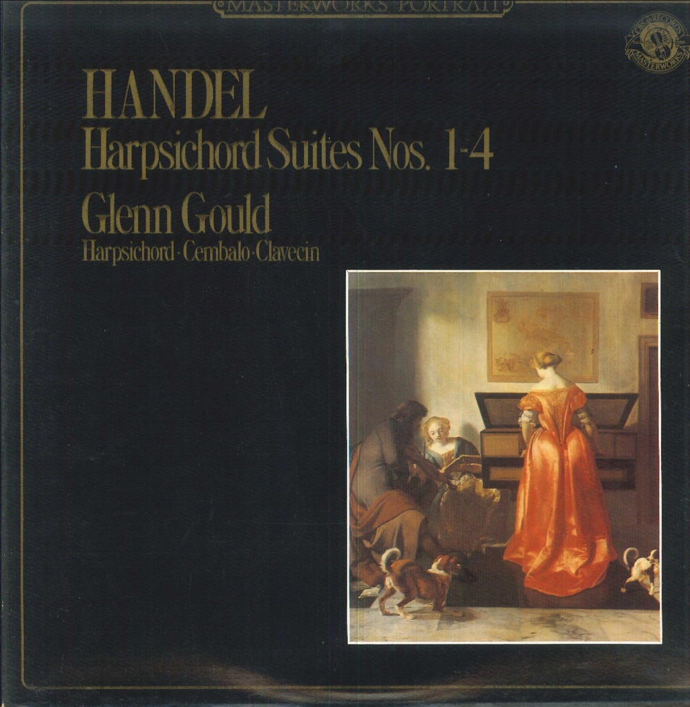 Harpsichord Suites Nos. 1-4 Lp 33 Giri Gould, Handel
