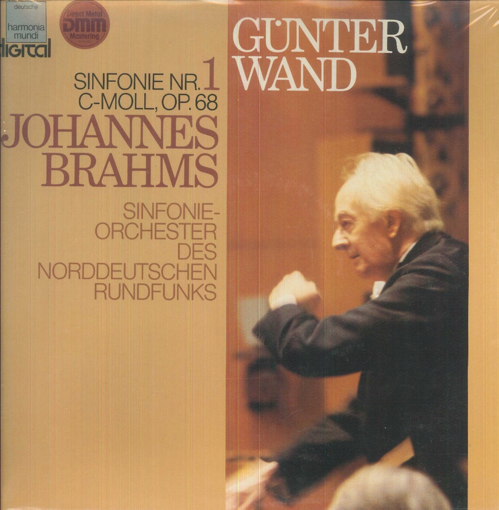 Sinfonie Nr. 1 C-moll, Op. 68 Lp 33 Giri Brahms, Wand