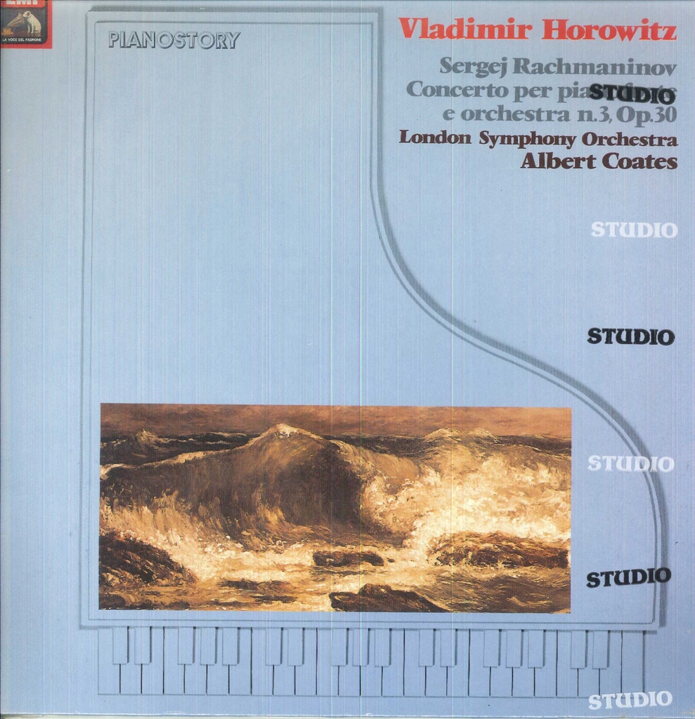 Concerto Per Pianoforte E Orchestra N. 3, Op. 30 Lp 33 Giri Rachmaninoff, Horowitz