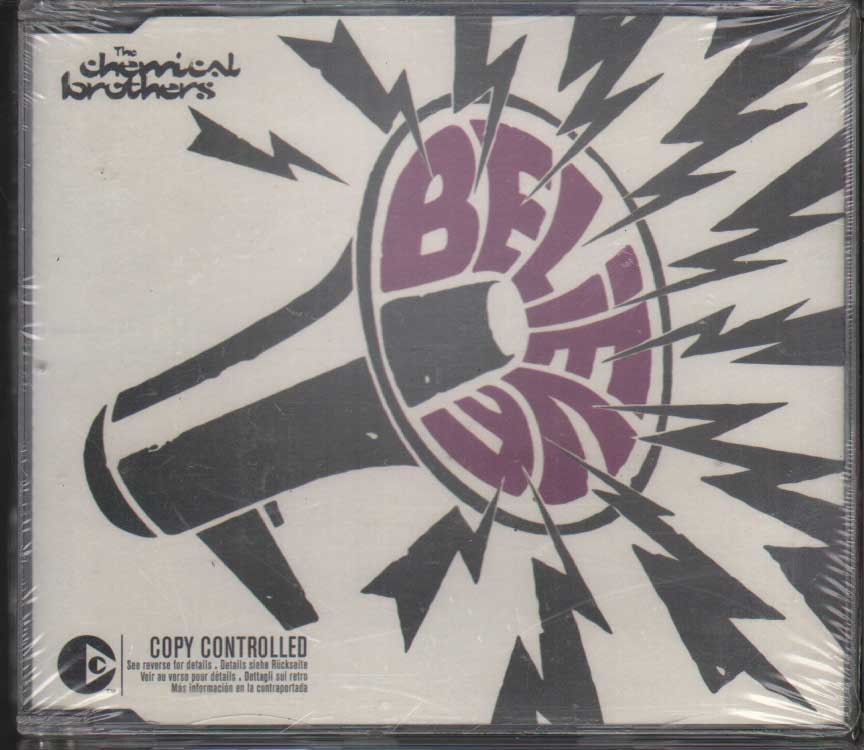 Believe CD's Singolo Jewel Box The Chemical Brothers