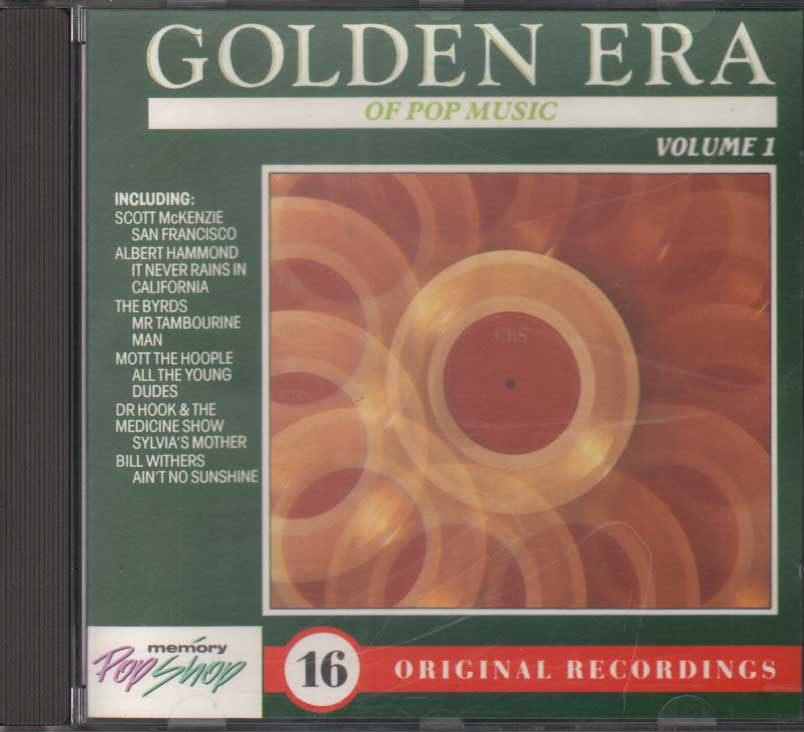 The Golden Era Of Pop Music Vol.1 CD Jewel Box Various