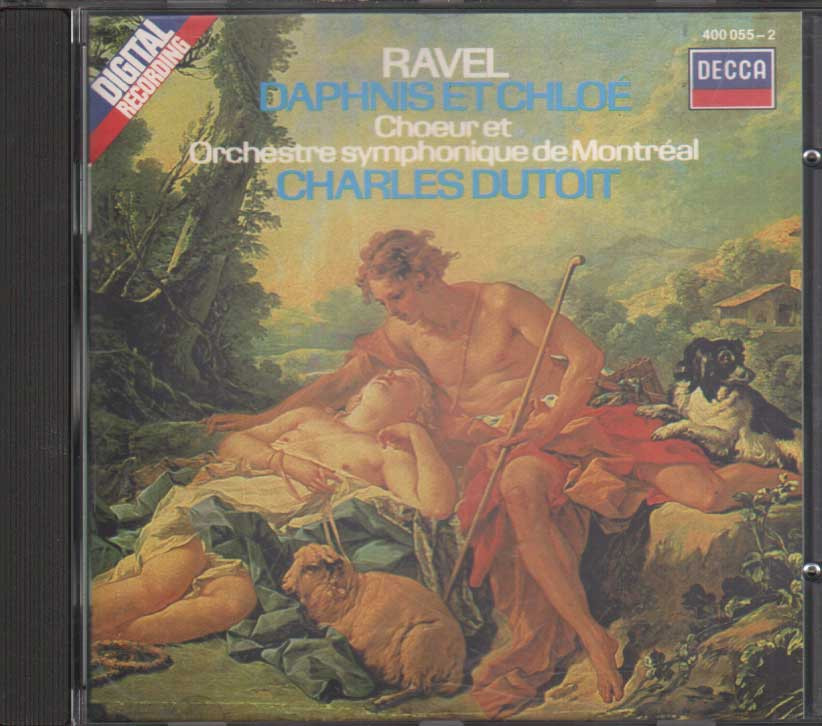 Daphnis Et Chloé CD Jewel Box Ravel, Dutoit