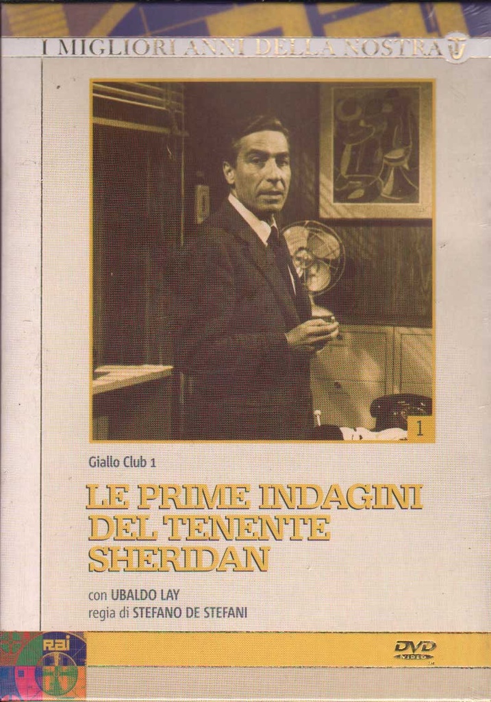 Le Prime Indagini Del Tenente Sheridan, Vol. 1 DVD De Stefani / Sigillato 8033309014098